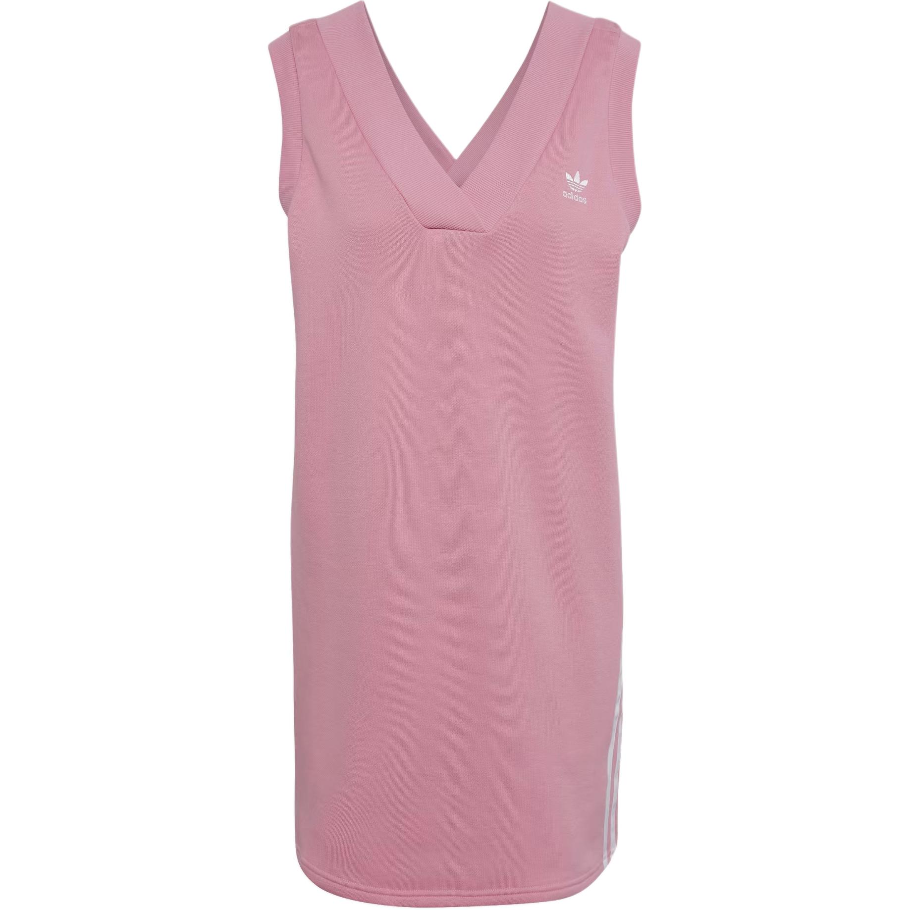 Adidas Adicolor Classics Vest Dress Sleeveless Dress Women's Pink