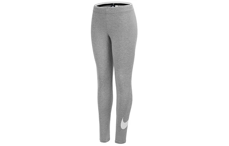 Nike Sports Pants Women's Toned Dark Gray Moderate Cuffed Pants