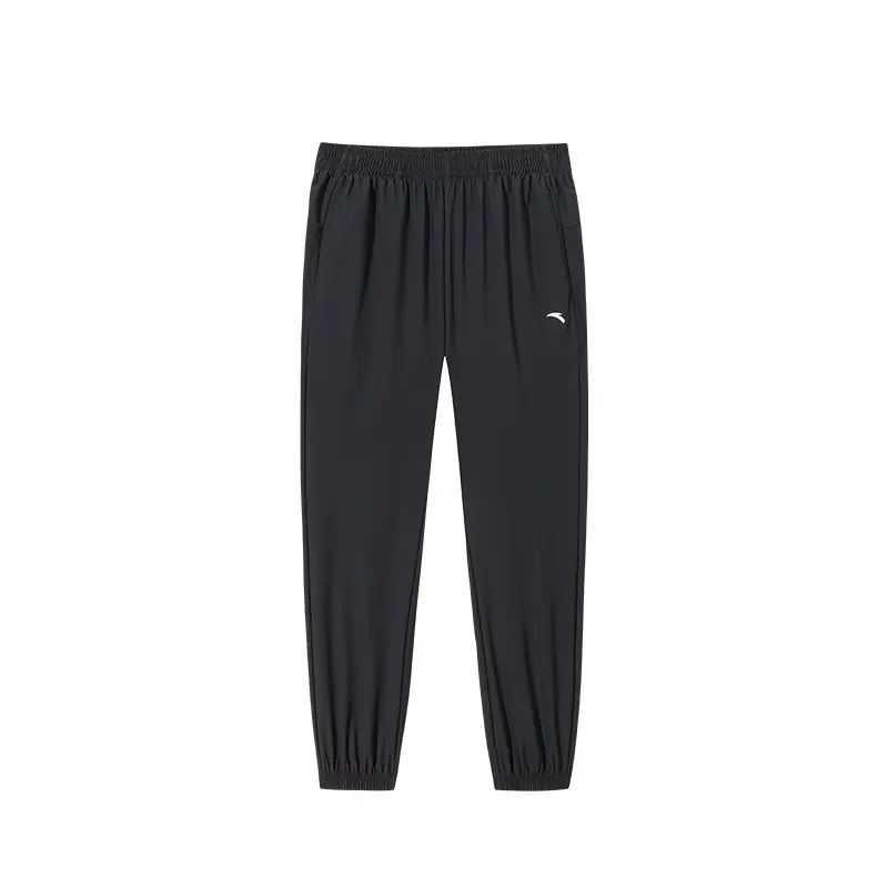 Anta Variety Training Collection Knitted Sweatpants Women's Basic Black