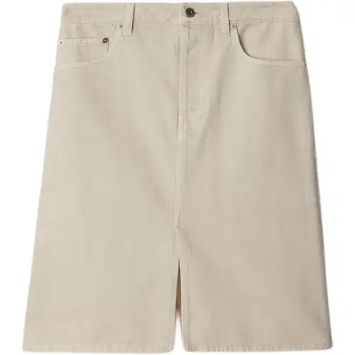 Burberry denim skirt