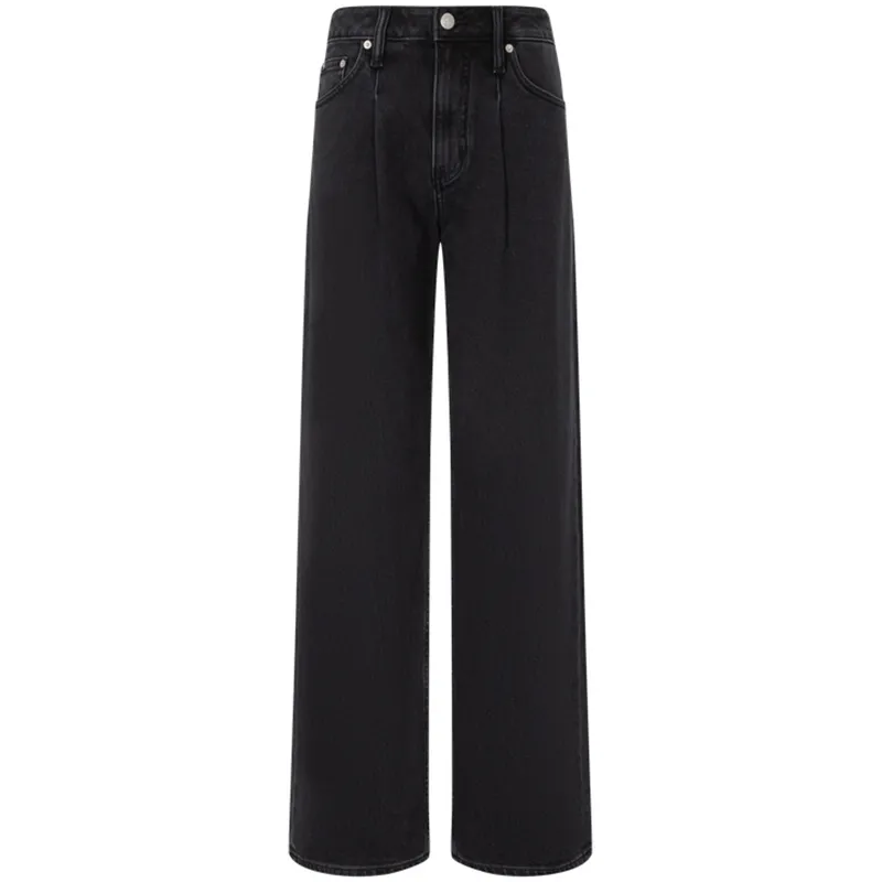 CALVIN KLEIN SS23 Fork 90 Series Jeans Women's Denim Black