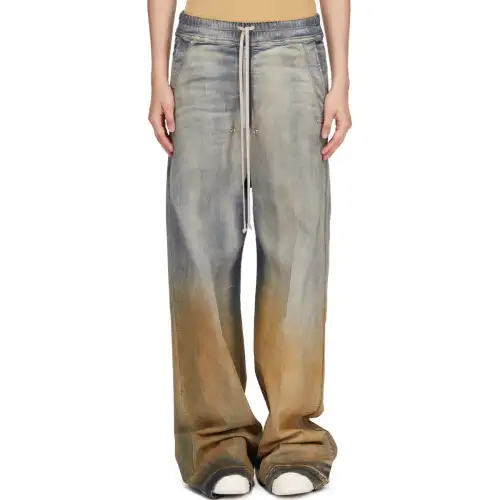 Rick Owens DRKSHDW Drawstring Wide-Leg Jeans