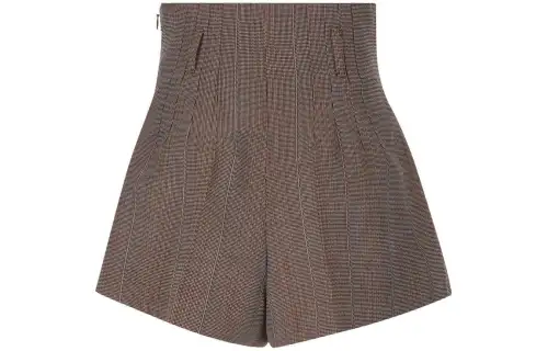 PRADA High Waist Flared Shorts