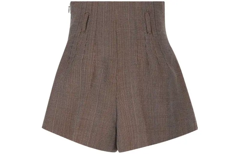 PRADA High Waist Flared Shorts