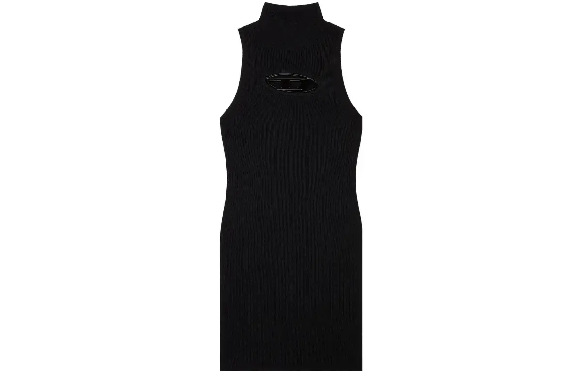 DIESEL M Onerva Cut Out Logo Mini Dress