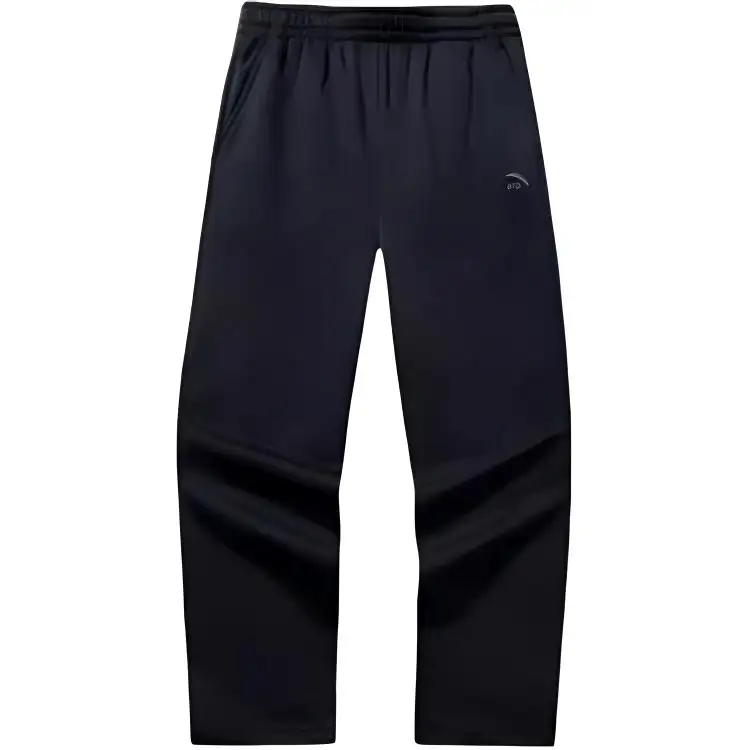 Anta Life Collection Knitted Sweatpants Women's Basic Black