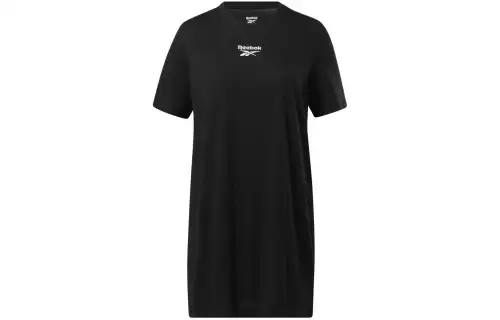 Reebok RI TSHIRT DRESS Short Sleeved Dress Women's Black