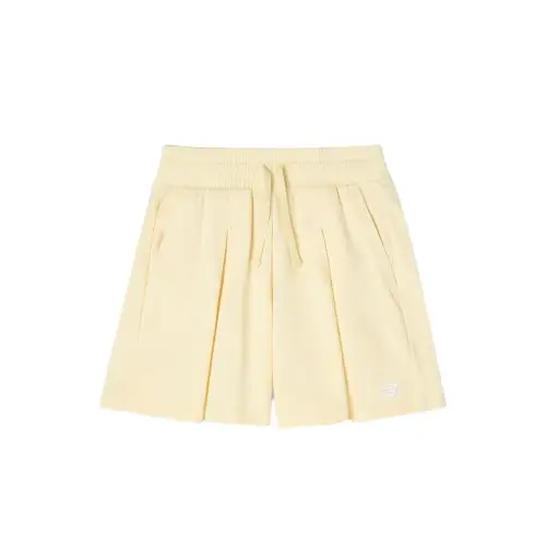 New Balance Casual Shorts Women's Light Yellow