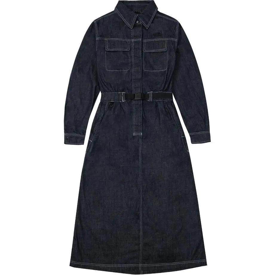 THE NORTH FACE Long Sleeved Dress Women's Dark Blue