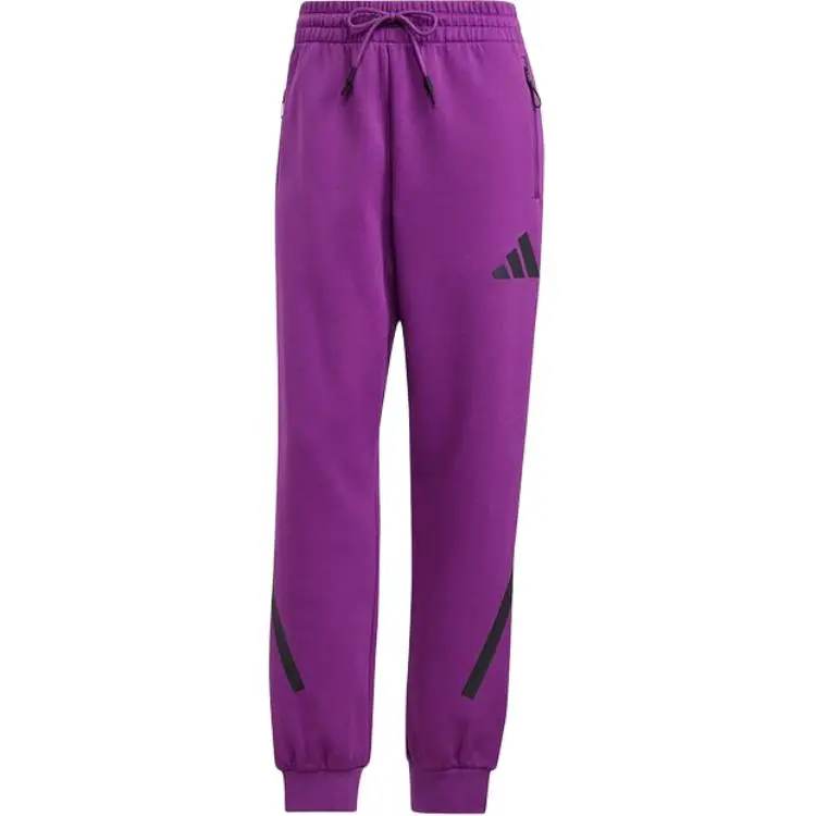 Adidas Knitted Sweatpants Women's Purple