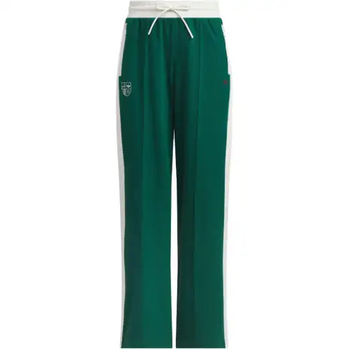 Adidas Originals RETRO SS25 SPORTY CLUB TRACK PANTS Knitted Sweatpants Women's Forest Green