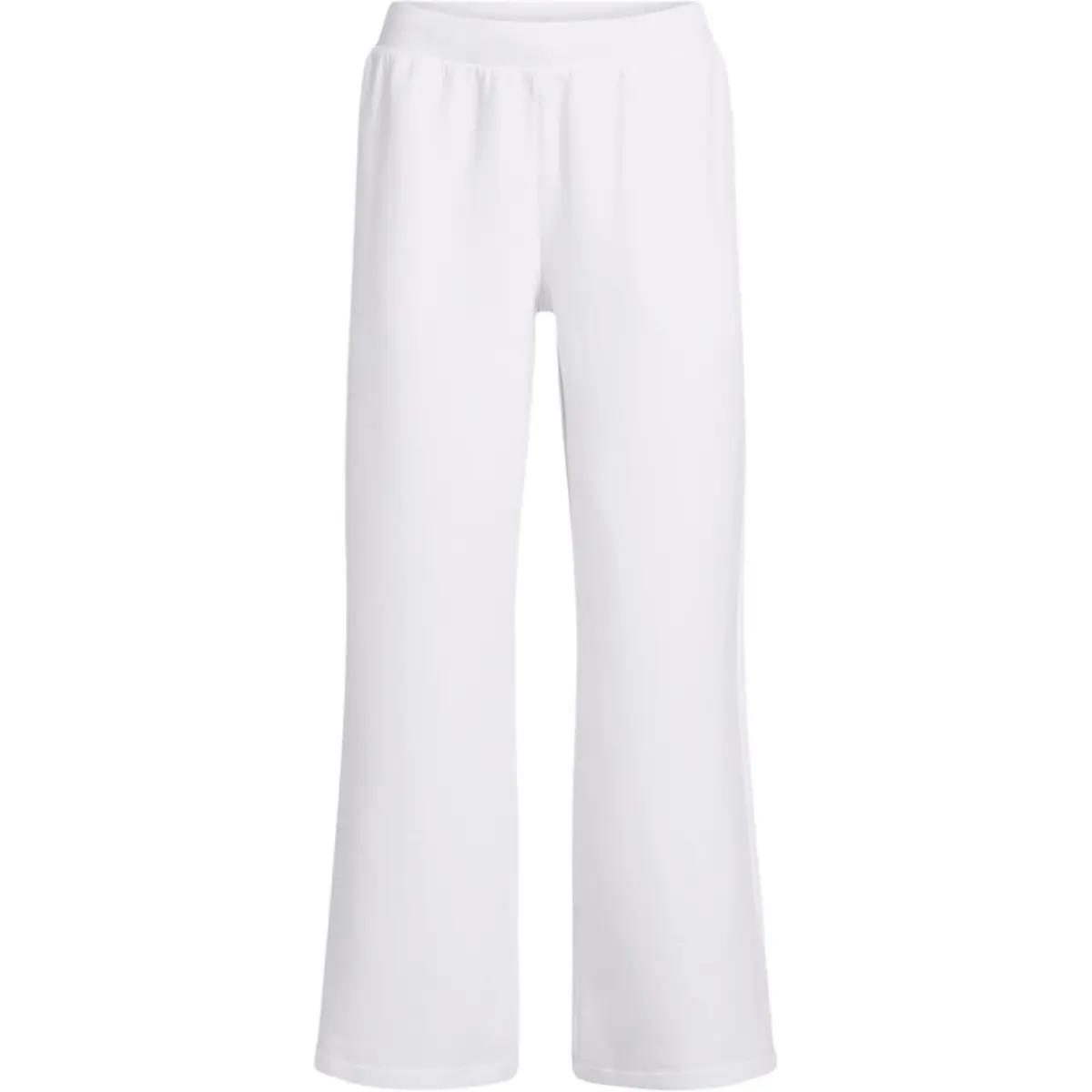 Under Armour Unstoppable Fleece Wide Leg Pants Knitted Sweatpants Women's White