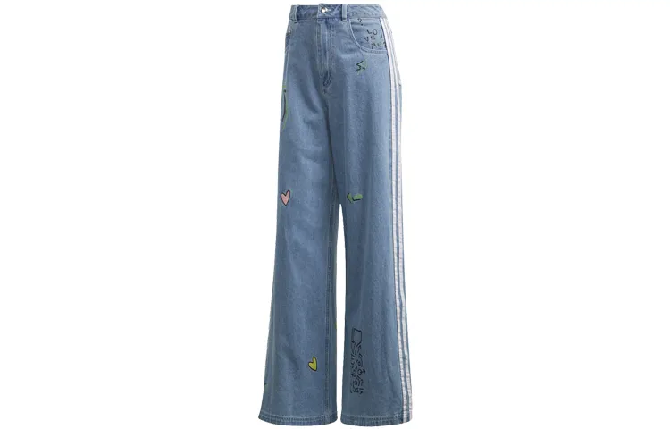 Adidas Originals Jeans Japan Version Women's Blue