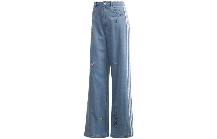 Adidas Originals Jeans Japan Version Women's Blue