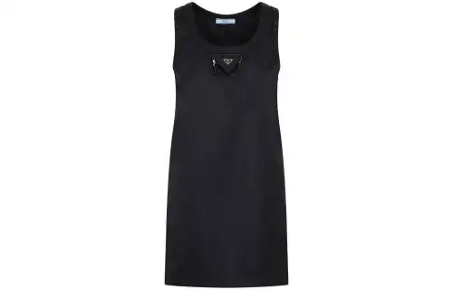 PRADA Sleeveless Dress Women's Black
