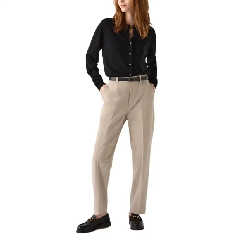 UNIQLO Suit Pants Women's Beige