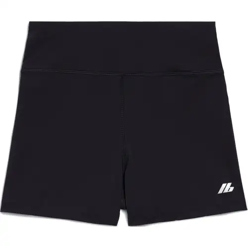 Balenciaga Logo Printed High Rise Cycling Shorts