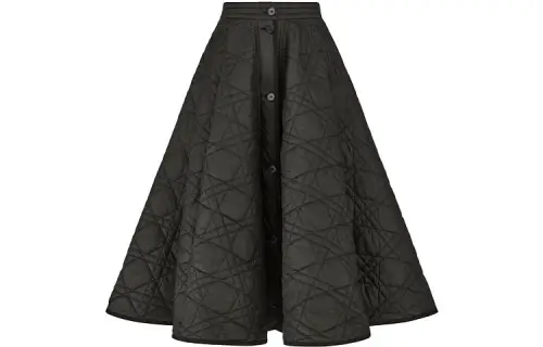 DIOR Quarterly New Products Casual Long Skirt Women's Black