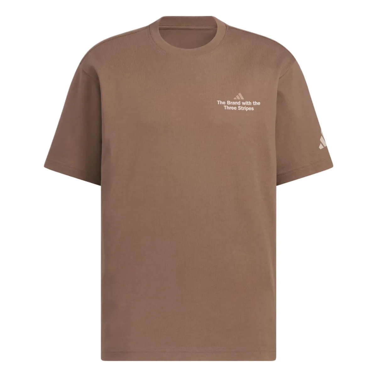 Adidas GFX SHORT SLEEVE T SHIRT T Shirt Men's Brown