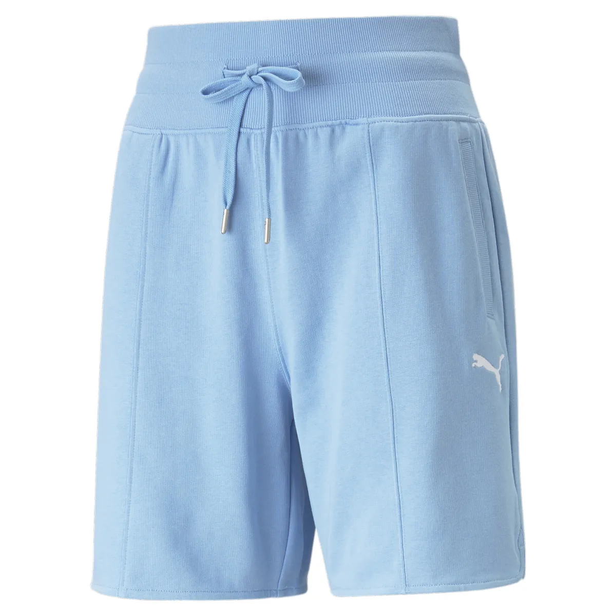 PUMA Women's Basic Collection Casual Shorts Women's Light Blue
