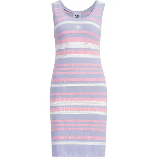 Adidas Originals KNIT DRESS Sleeveless Dress Women's Light Purple