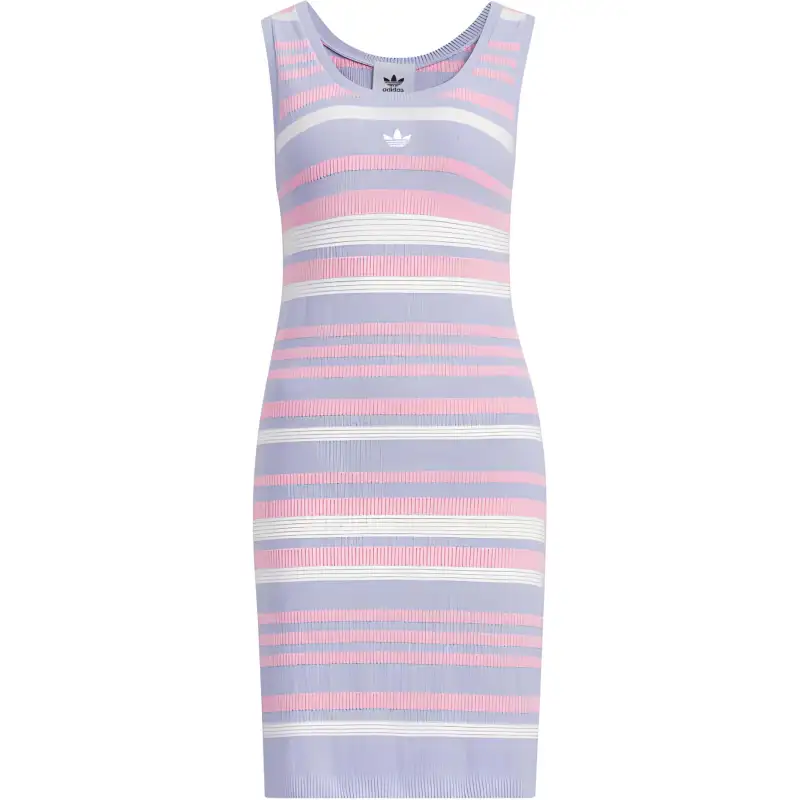 Adidas Originals KNIT DRESS Sleeveless Dress Women's Light Purple