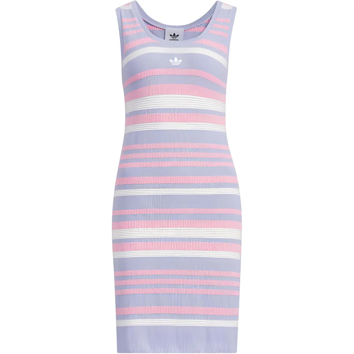 Adidas Originals KNIT DRESS Sleeveless Dress Women's Light Purple