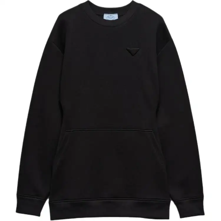 Prada Long-Sleeved Crewneck Sweatshirt