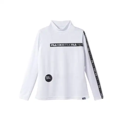 FILA Golf Shirt Matching Set Women's White
