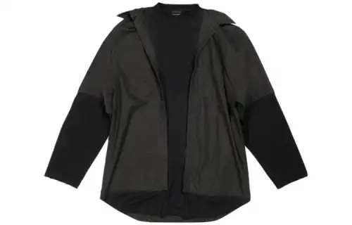 Balenciaga Long Sleeved Dress Loose Fit Women's Black