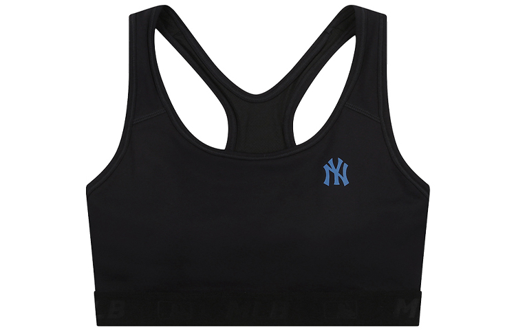 MLB New York Yankees Sleeveless Sports Shirts Women’s Black Racerback