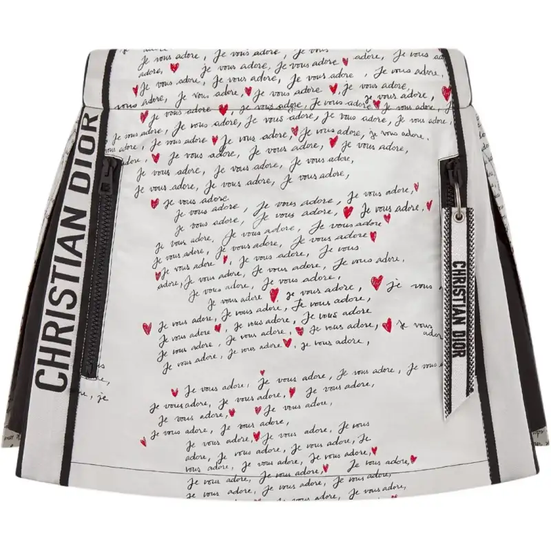 DIOR Dioramour Collection SS24 Casual Shorts Women's White
