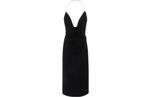 LOEWE Bustier Velvet Strapless Dress