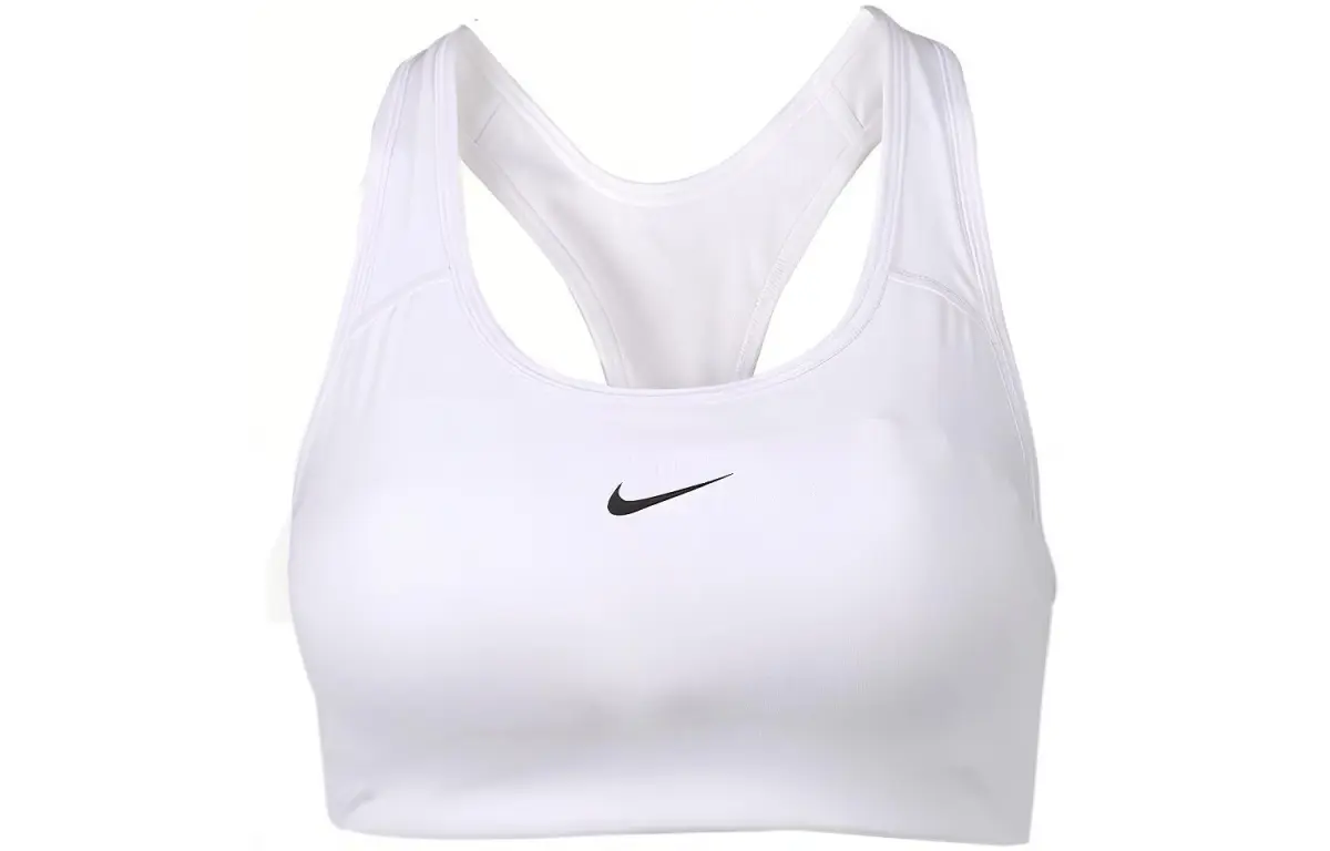 Nike Swoosh print Sports Bra
