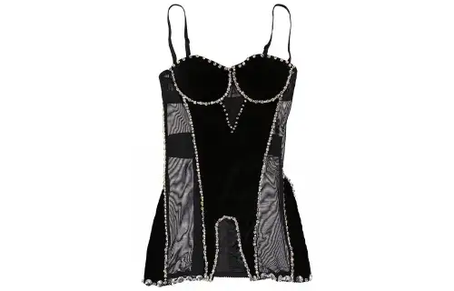 Burberry Slip Dress Women's Black