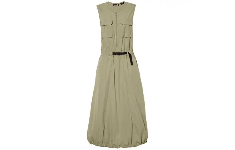 Timberland Sleeveless Dress Women's Green