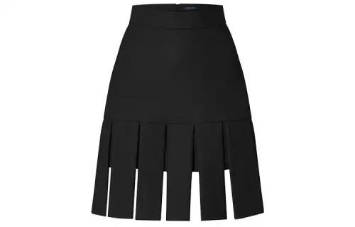 LOUIS VUITTON Casual Short Skirts Women's Black