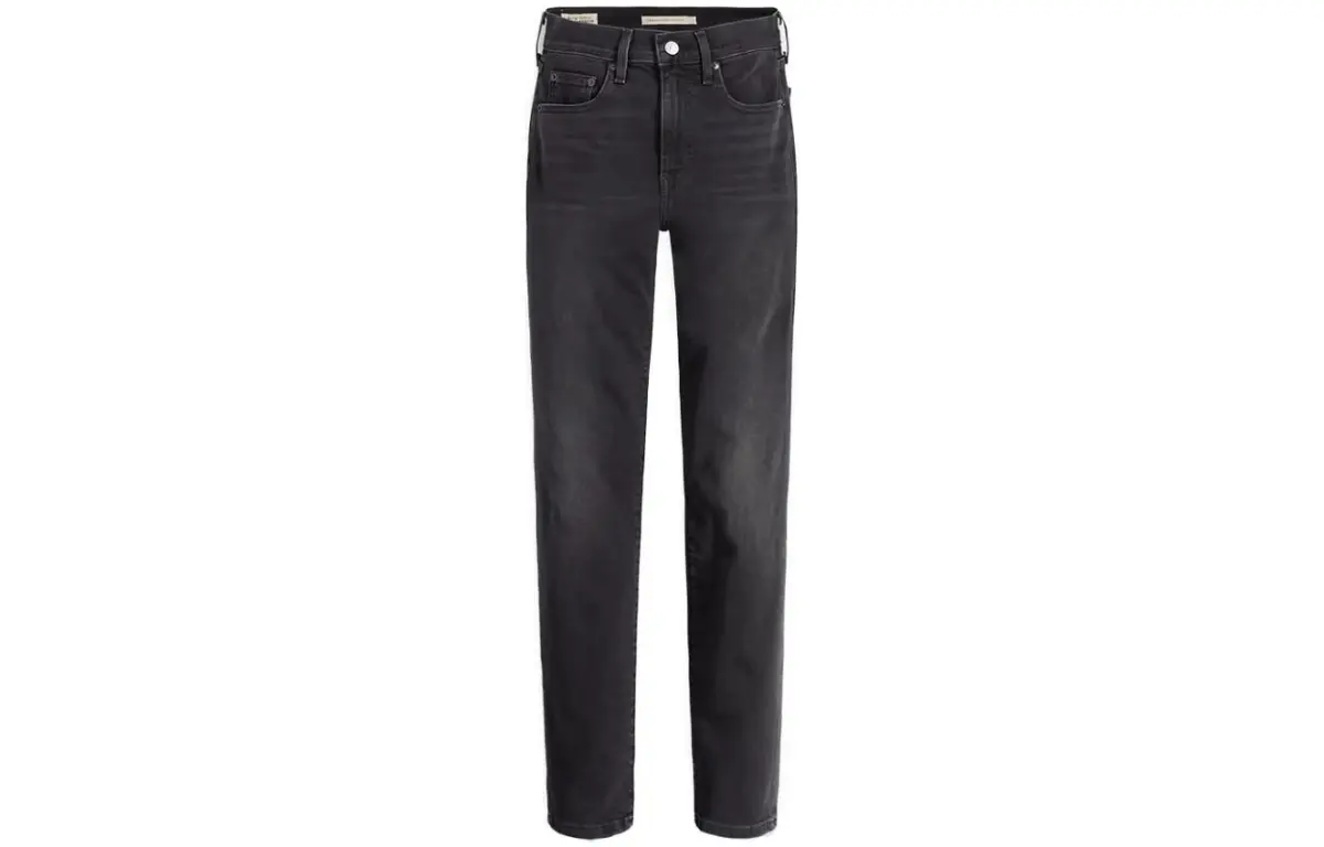 Levi's Jeans Women's Black Moderate Straight Fit Pants