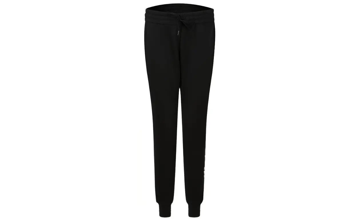 Adidas W E LIN PANT FL Fleece-Lined Checkered Sports Pants Women's