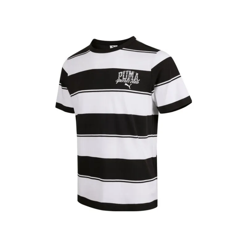 PUMA Basic T Shirt Men's Black/White