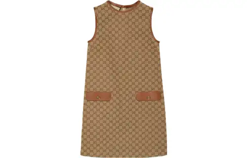 Gucci Gg Supreme sleeveless minidress