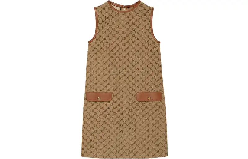 Gucci Gg Supreme sleeveless minidress