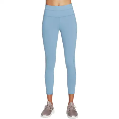 Skechers GO WALK HW 7/8 Legging Leggings Women's Blue Gray