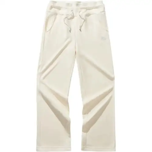 Anta Lifestyle Collection Sports Lifestyle Collection Comfortable Casual Loose Fit Lace Up Straight Fit Fleece Lined