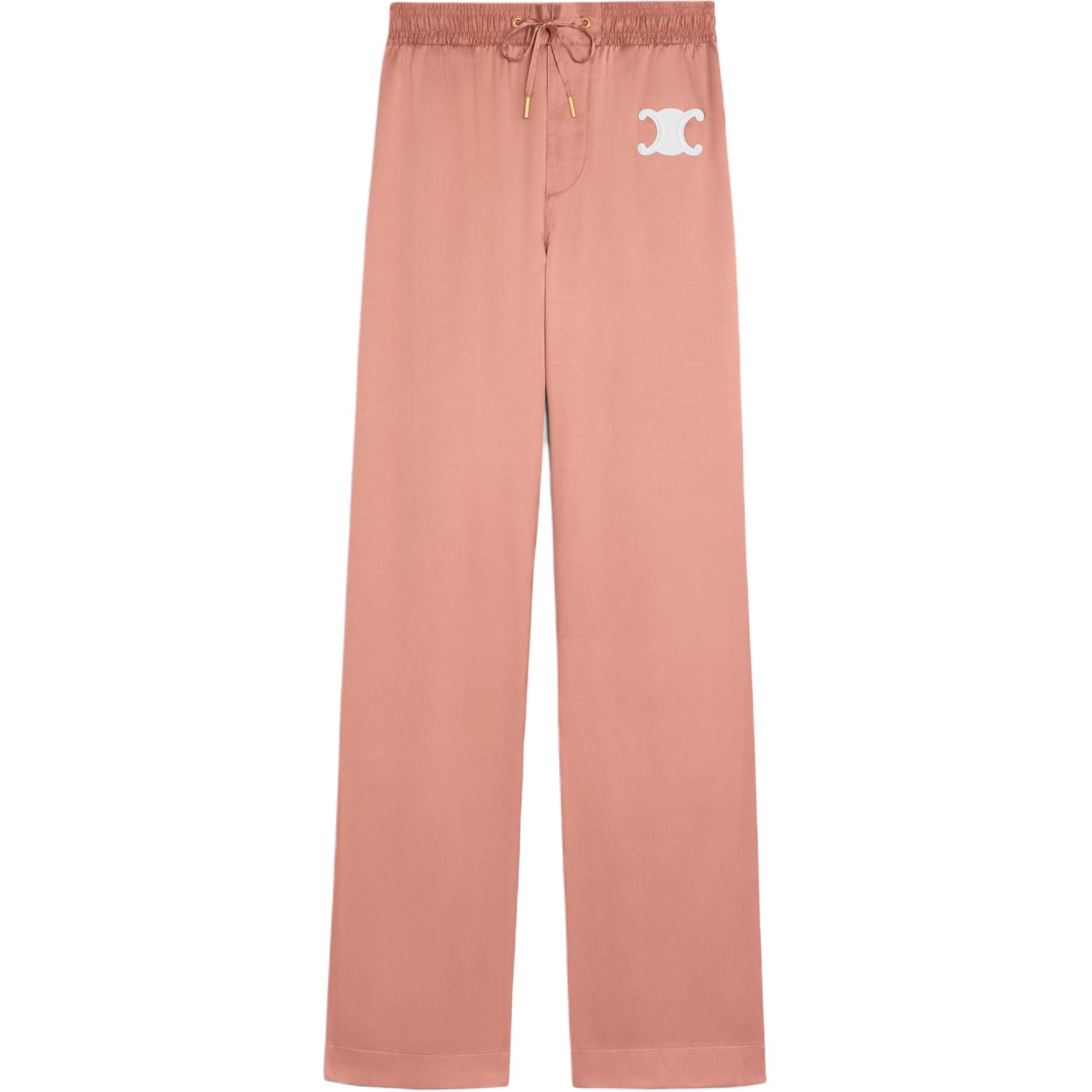 CELINE Triomphe Athletic Pants In Satin