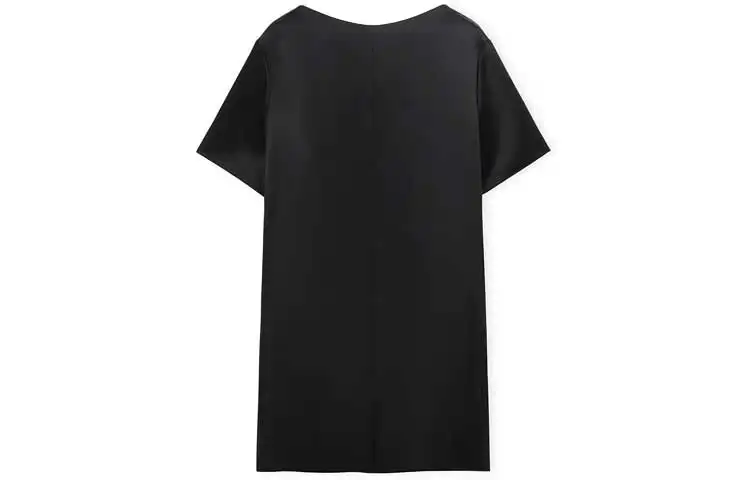 LOEWE Short Sleeved Dresses Women's Black Moderate Short