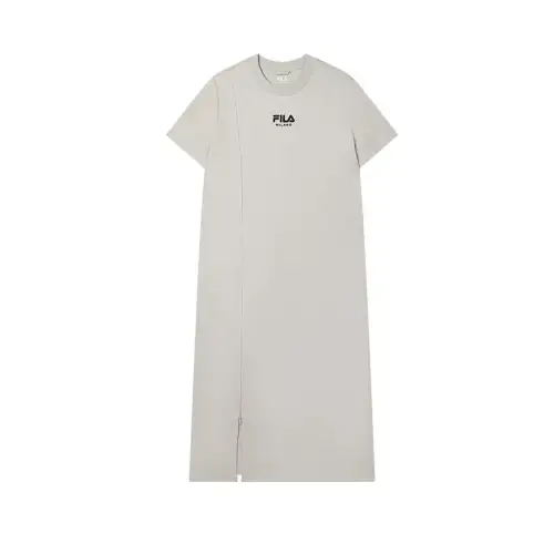 FILA MILANO SS25 Short Sleeved Dress Women's Monotonous Gray GY