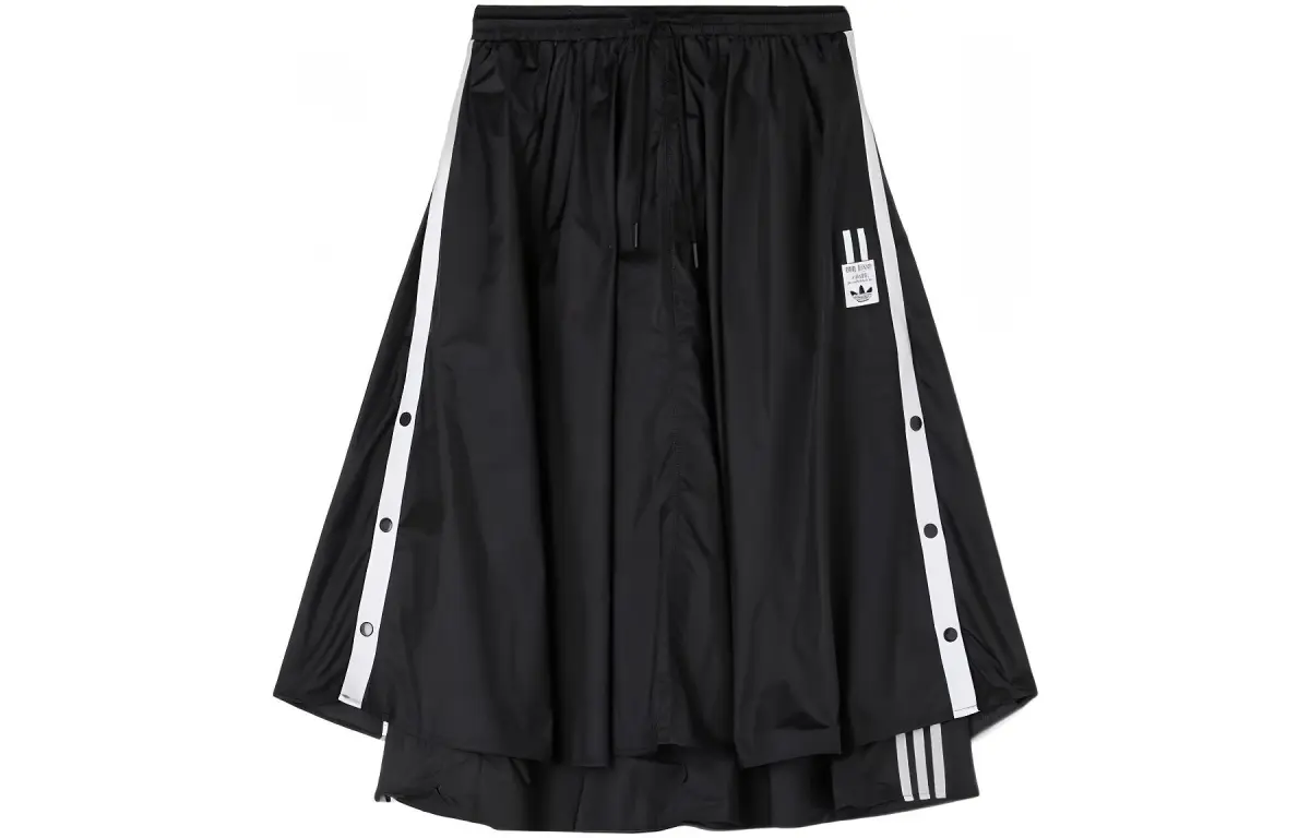 Adidas Originals ADIBREAK Casual Long Skirt Women's Black