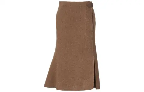 UNIQLO X JIL SANDER Casual Long Skirts Women's Coffee Mid Length Other
