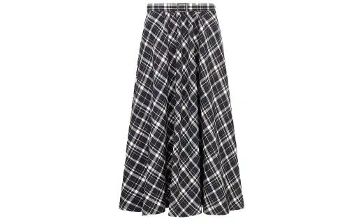 DIOR Quarterly New Products Casual Long Skirts Women's Black Moderate Long Other